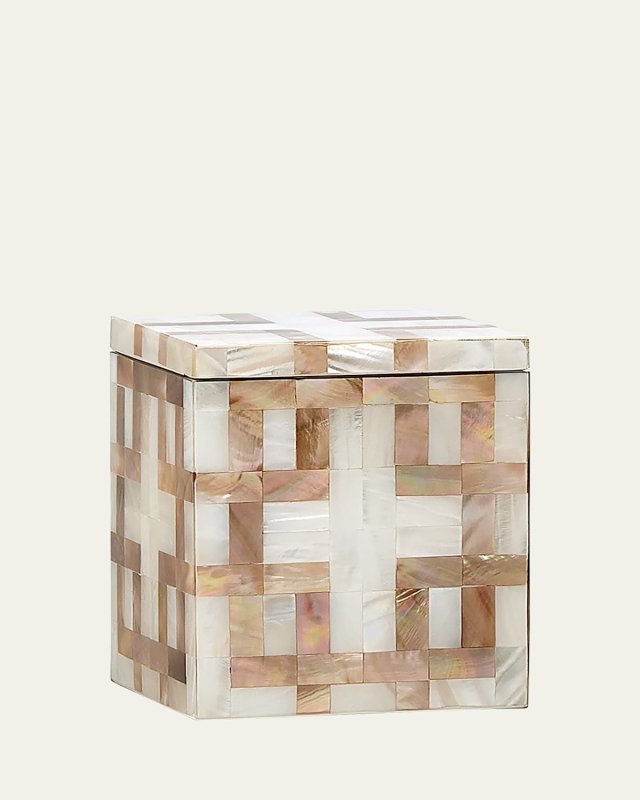 Parquet Bath Canister